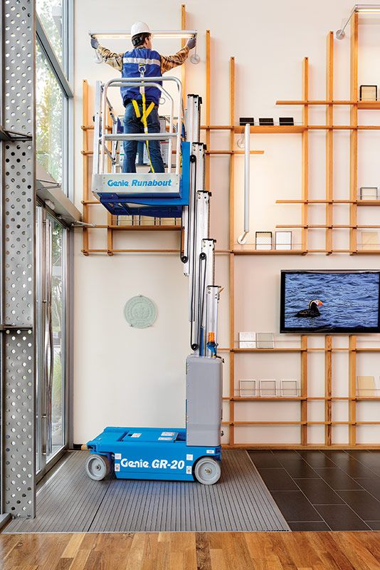 GENIE GR-20 plataforma personal vertical mast